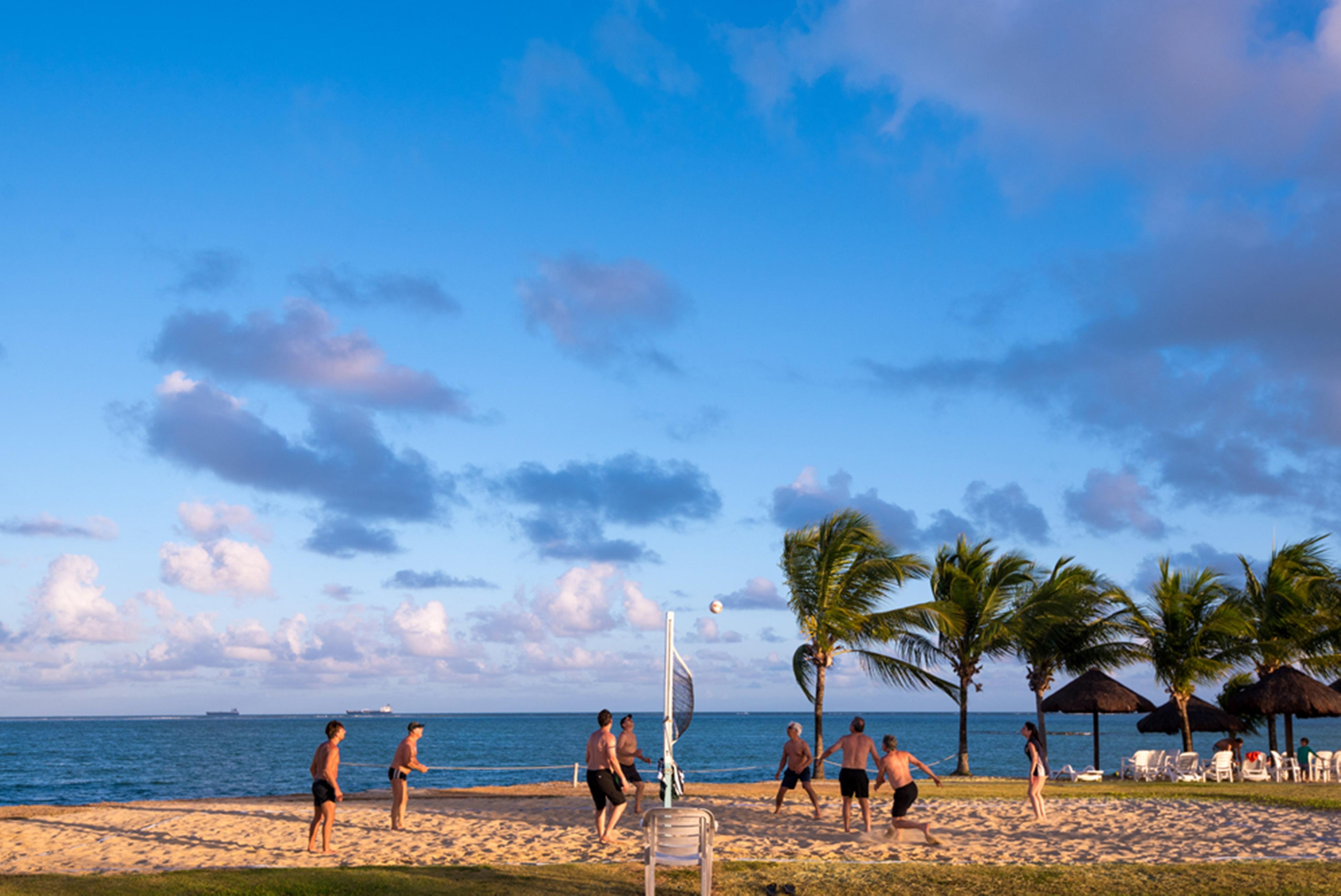 Vila Gale Cabo Cabo de Santo Agostinho Dış mekan fotoğraf Beach volleyball in San Juan