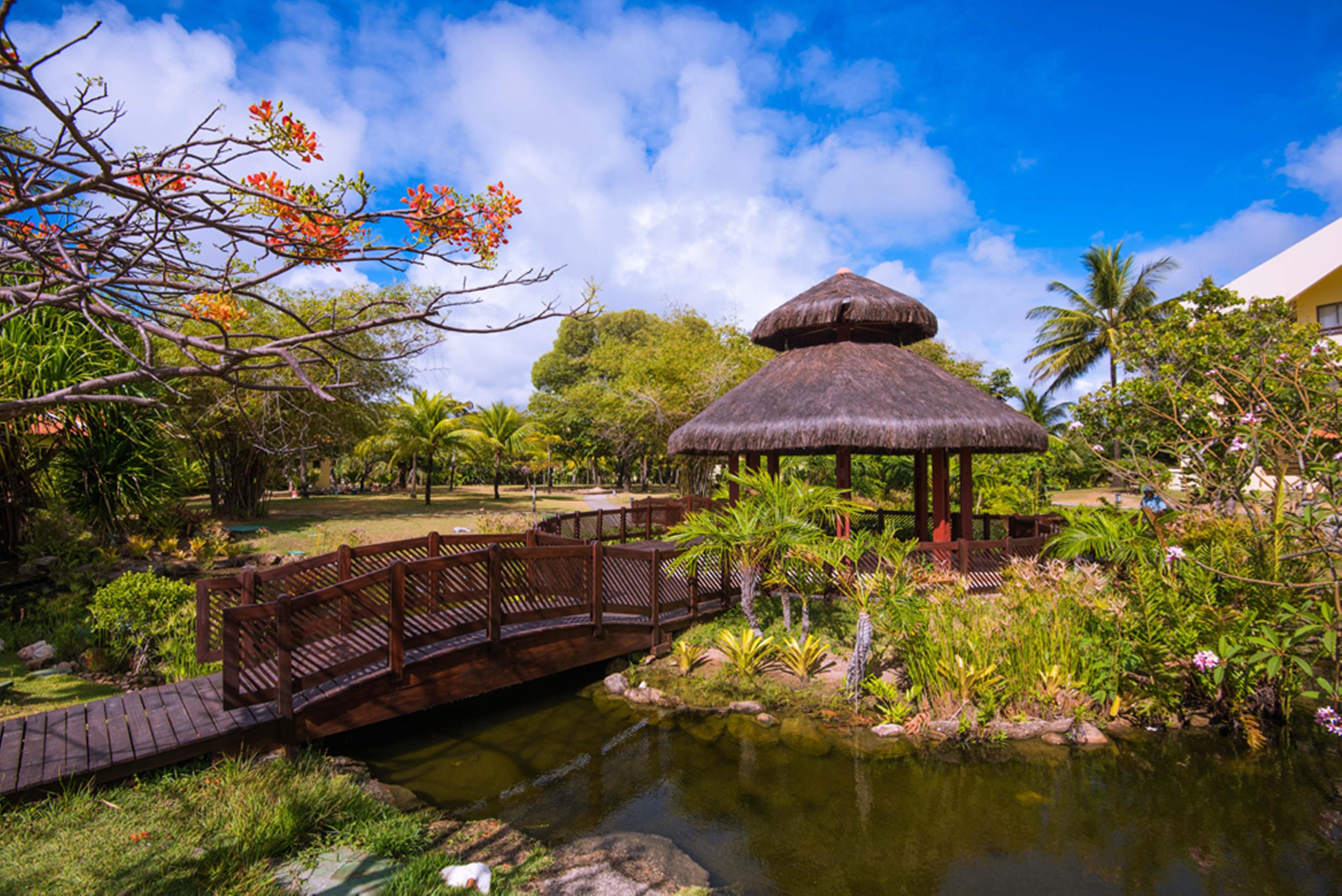 Vila Gale Cabo Cabo de Santo Agostinho Dış mekan fotoğraf The park's Japanese garden